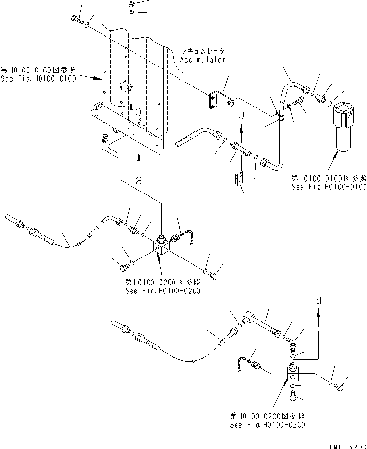Трубка 569-43-83950 KOMATSU