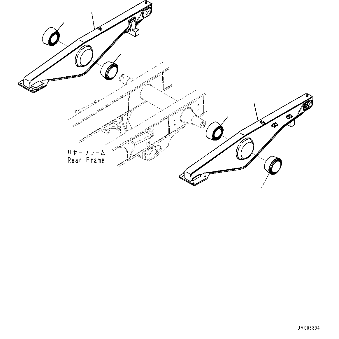 Equalizer Bar 56D-86-36591 KOMATSU