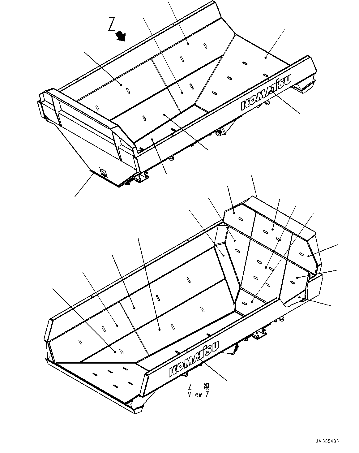 Корпус в сборе 56D-74-33100 KOMATSU