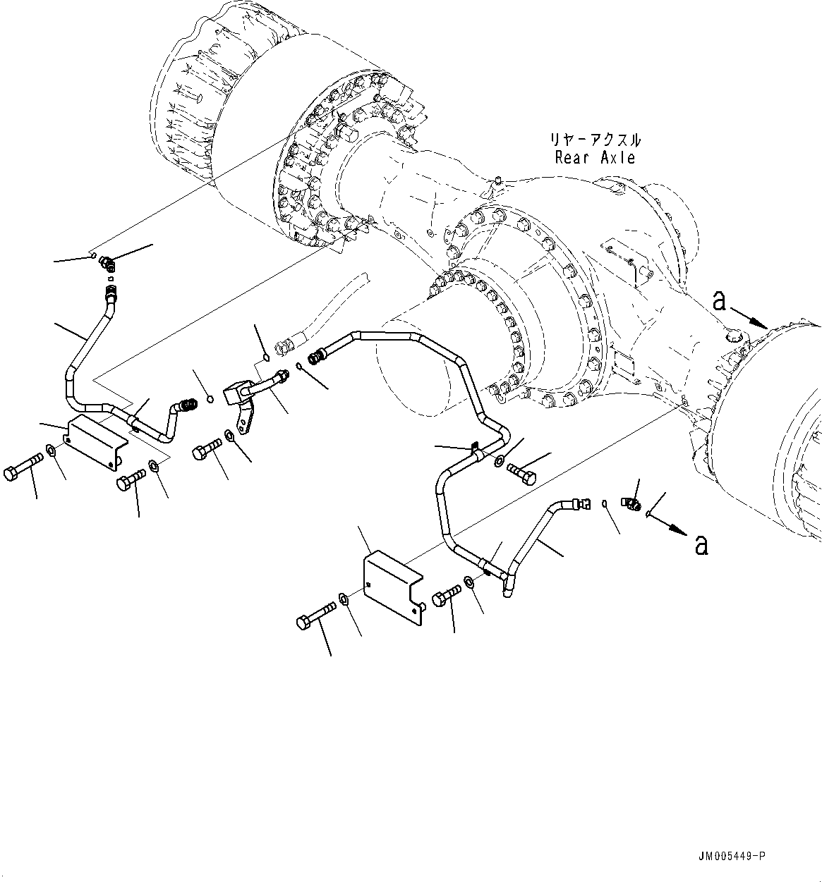 Крышка 425-S05-4980 KOMATSU