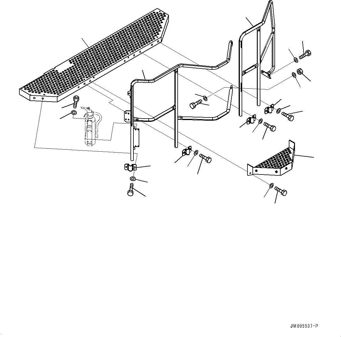 Подножка 561-95-88350 KOMATSU