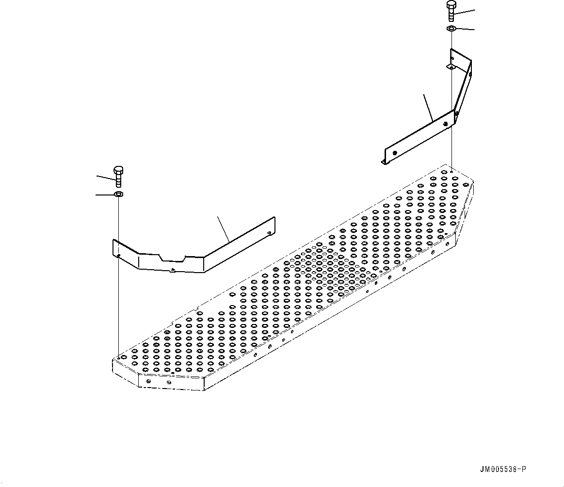 Пластина 561-95-88360 KOMATSU