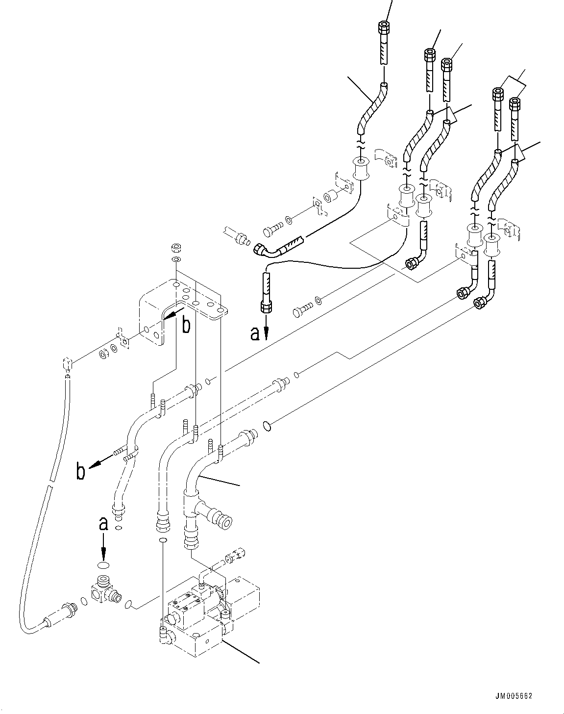 Valve Assembly, Solenoid(Brake Piping,Accumulator Piping) (569-43-83160) KOMATSU