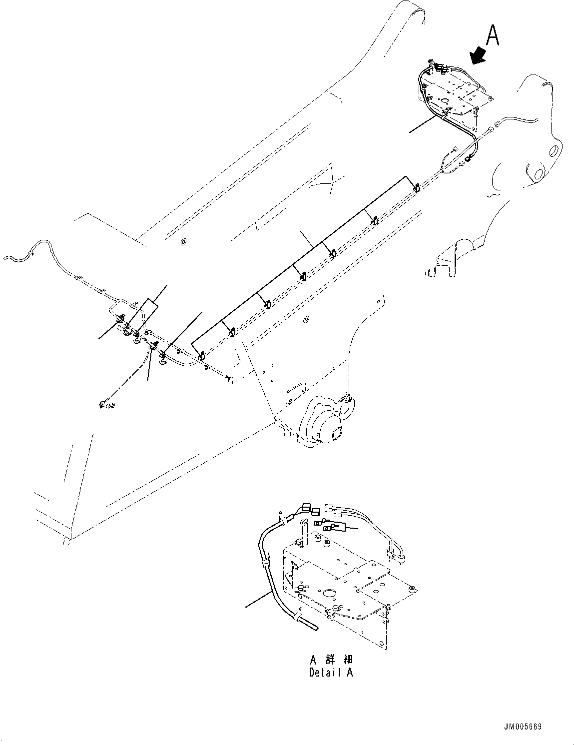 Жгут проводов 569-88-88340 KOMATSU