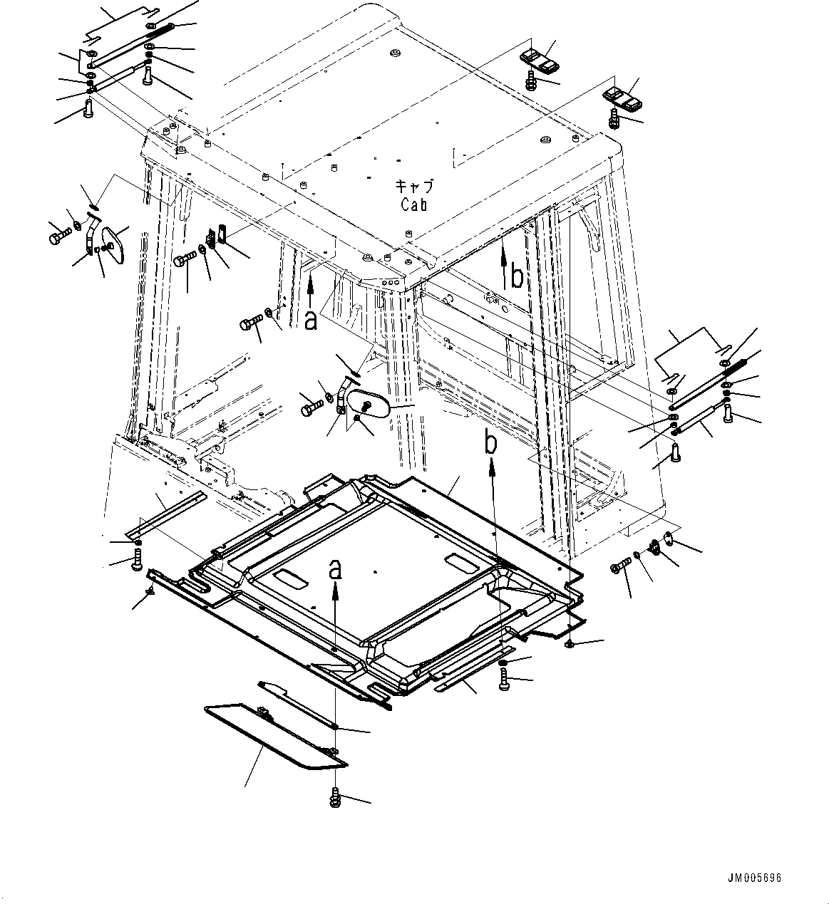 Pad, Roof 426-56-32391 KOMATSU