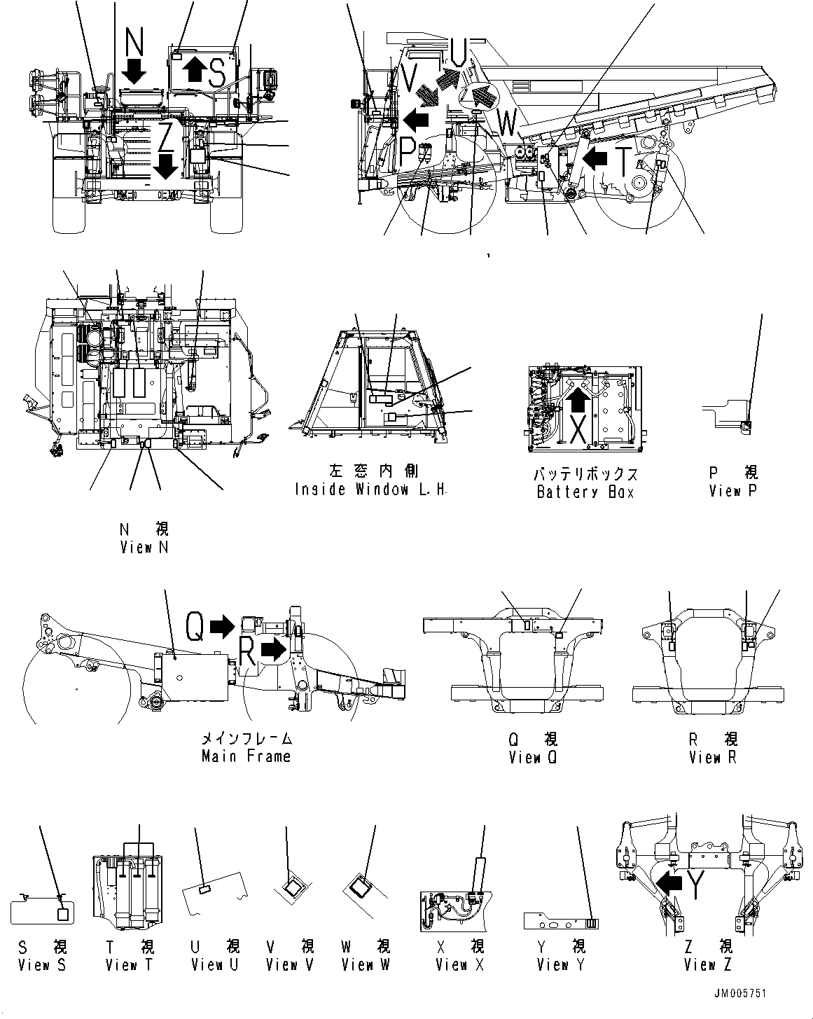 Plate, Method of Filling 569-93-88781 KOMATSU