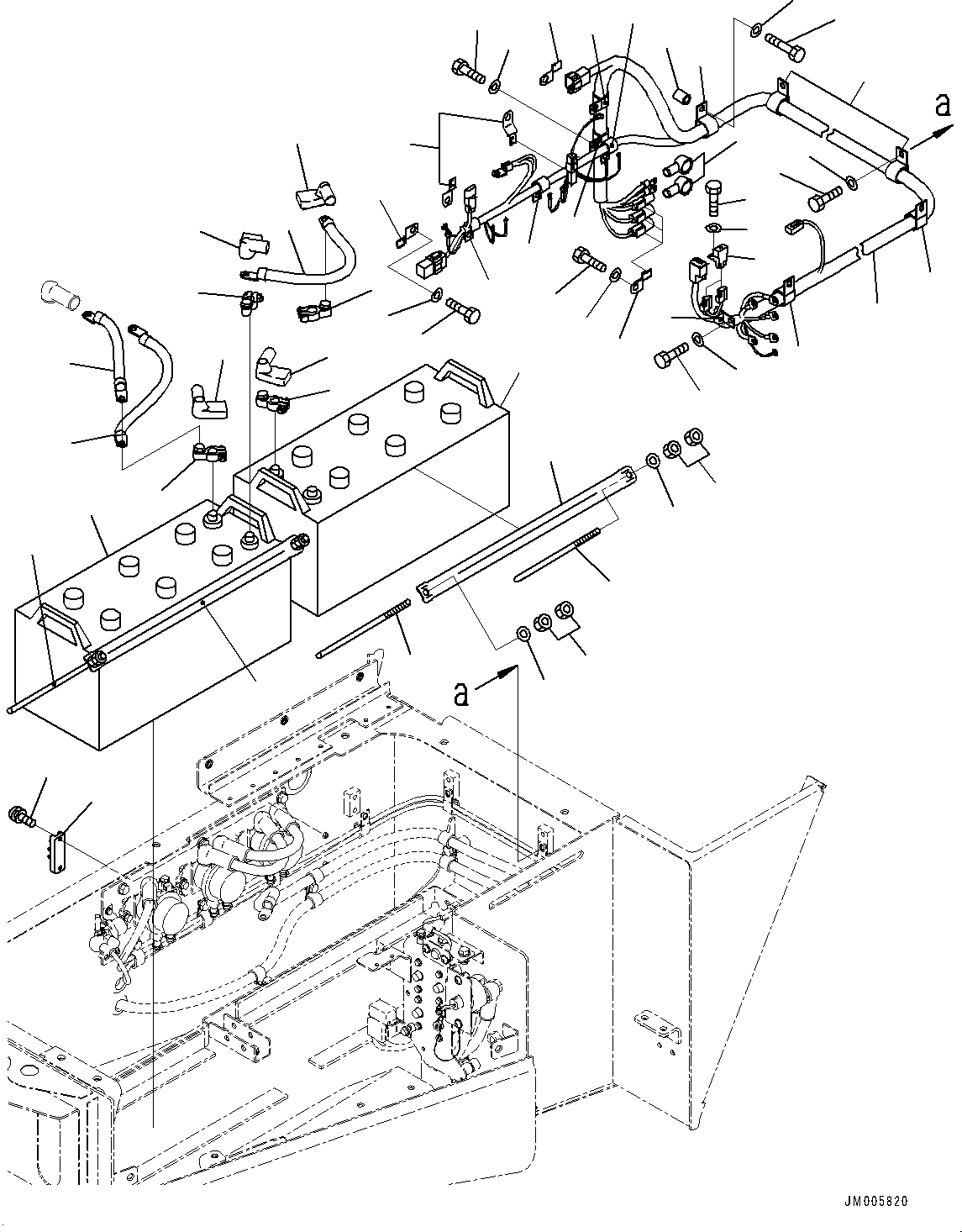 Жгут проводов 56D-06-52420 KOMATSU