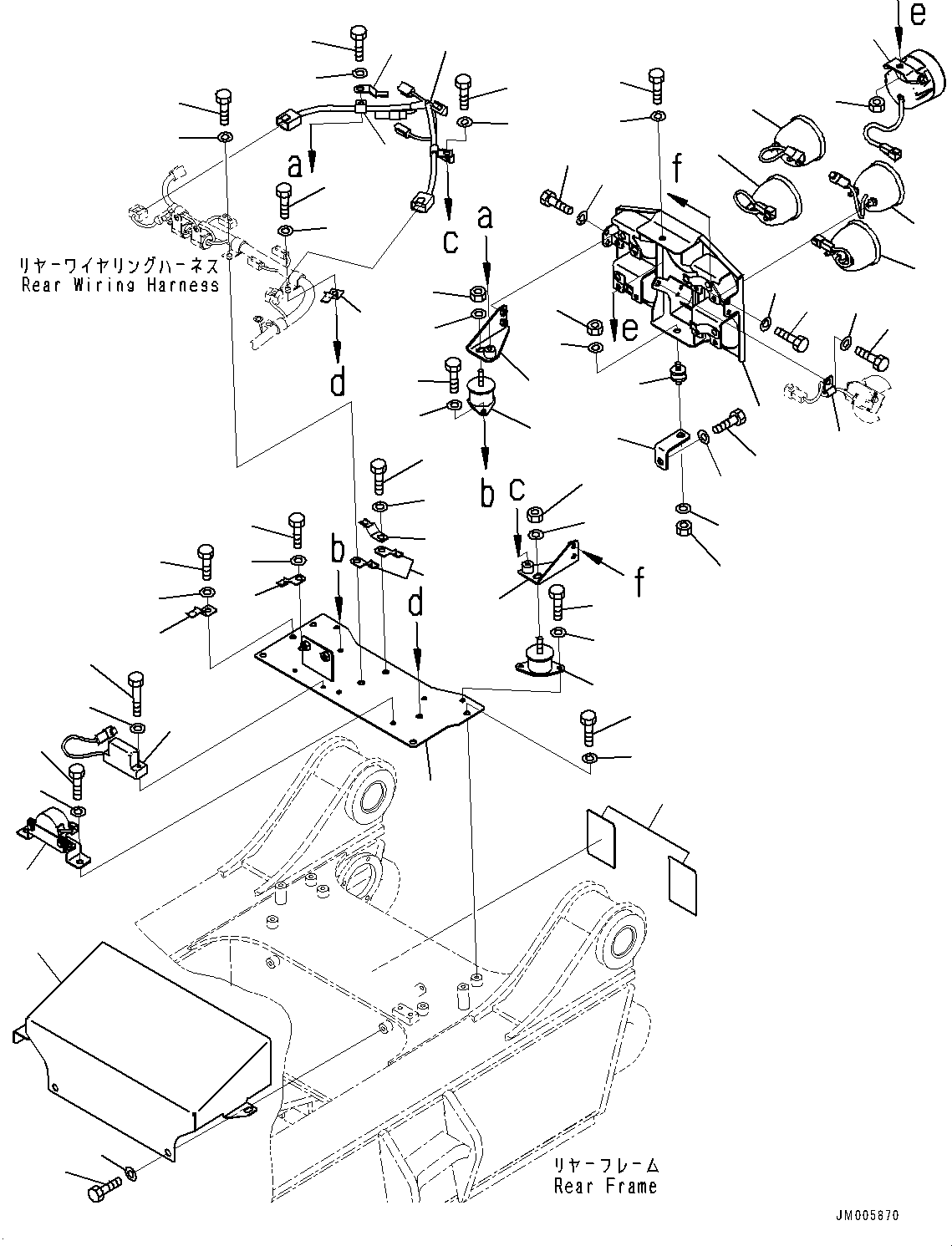 Кронштейн 56D-85-55110 KOMATSU