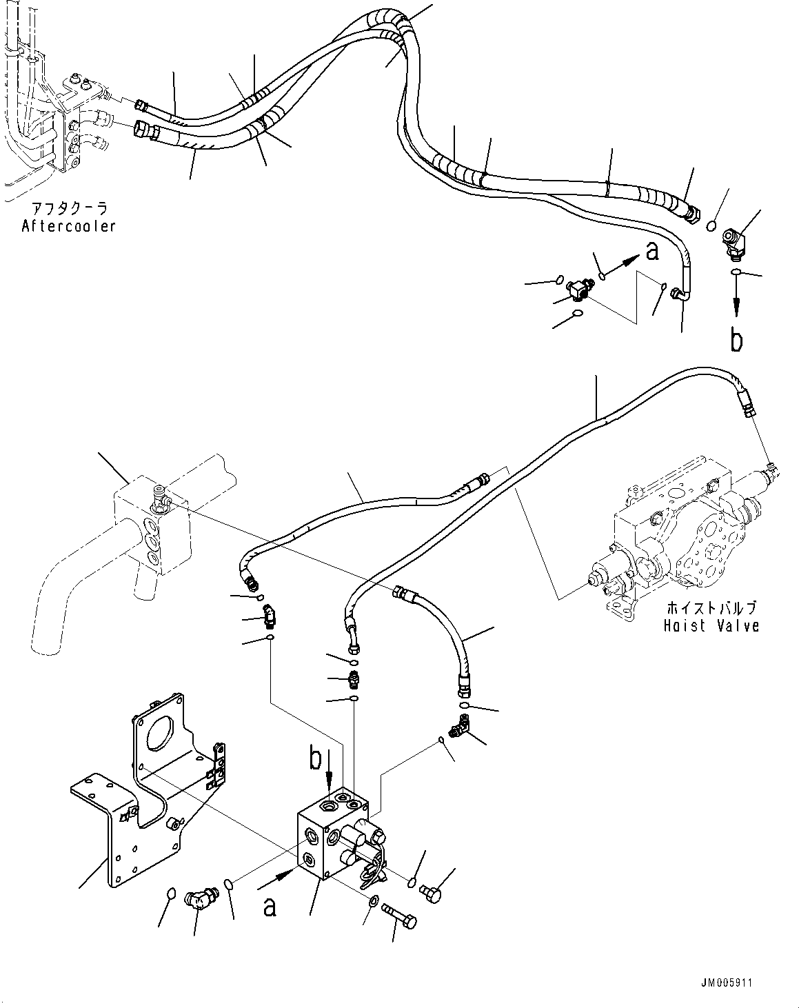 Шланг 02775-00220 KOMATSU