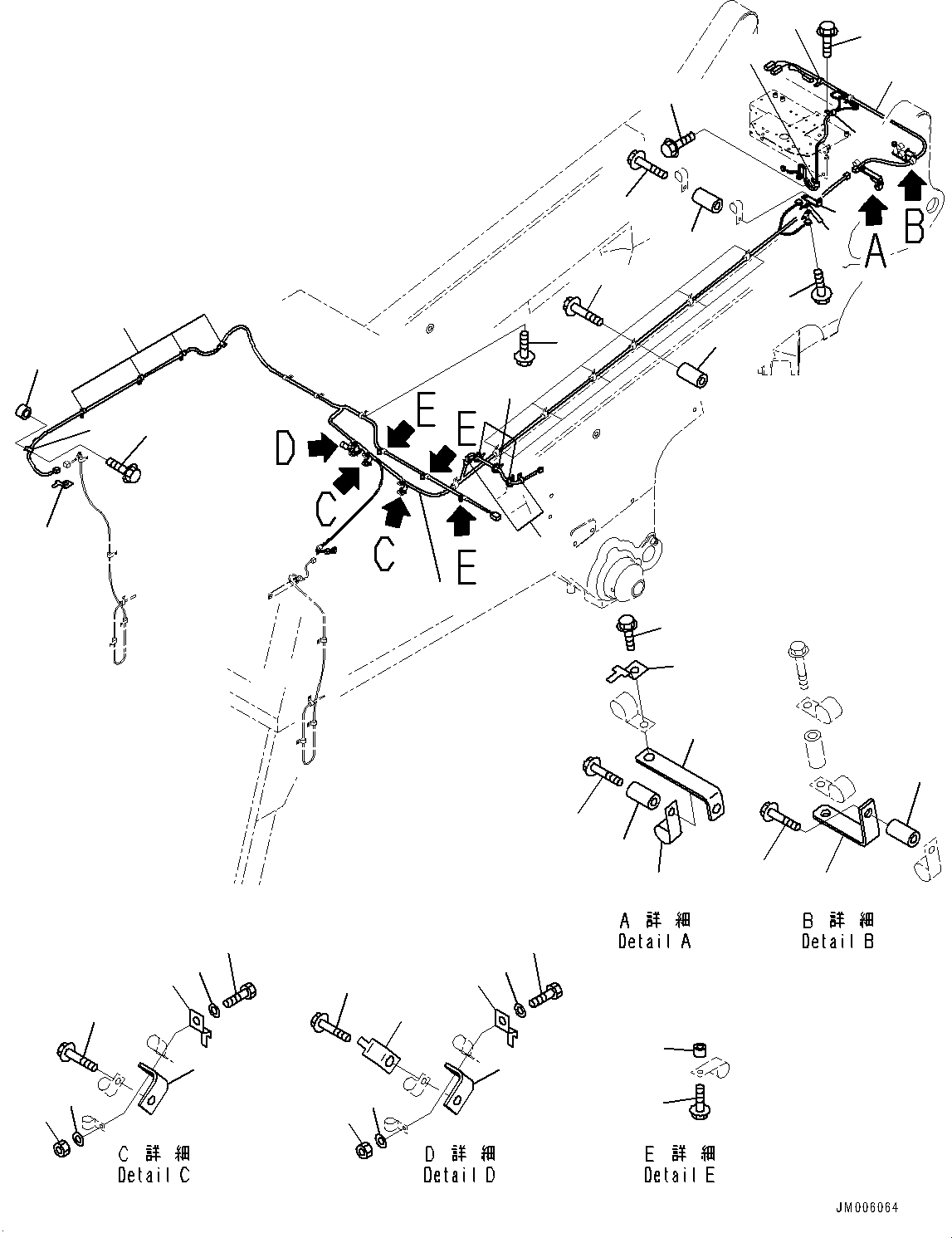 Жгут проводов 569-88-88991 KOMATSU