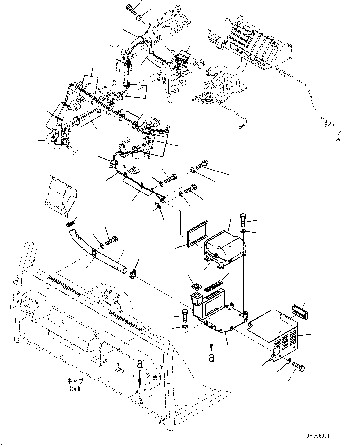 Жгут проводов 56D-07-37110 KOMATSU