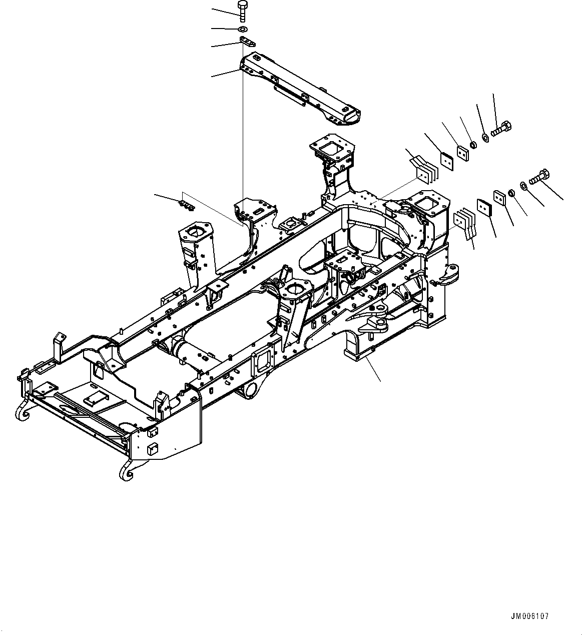 Member 56B-86-3A780 KOMATSU