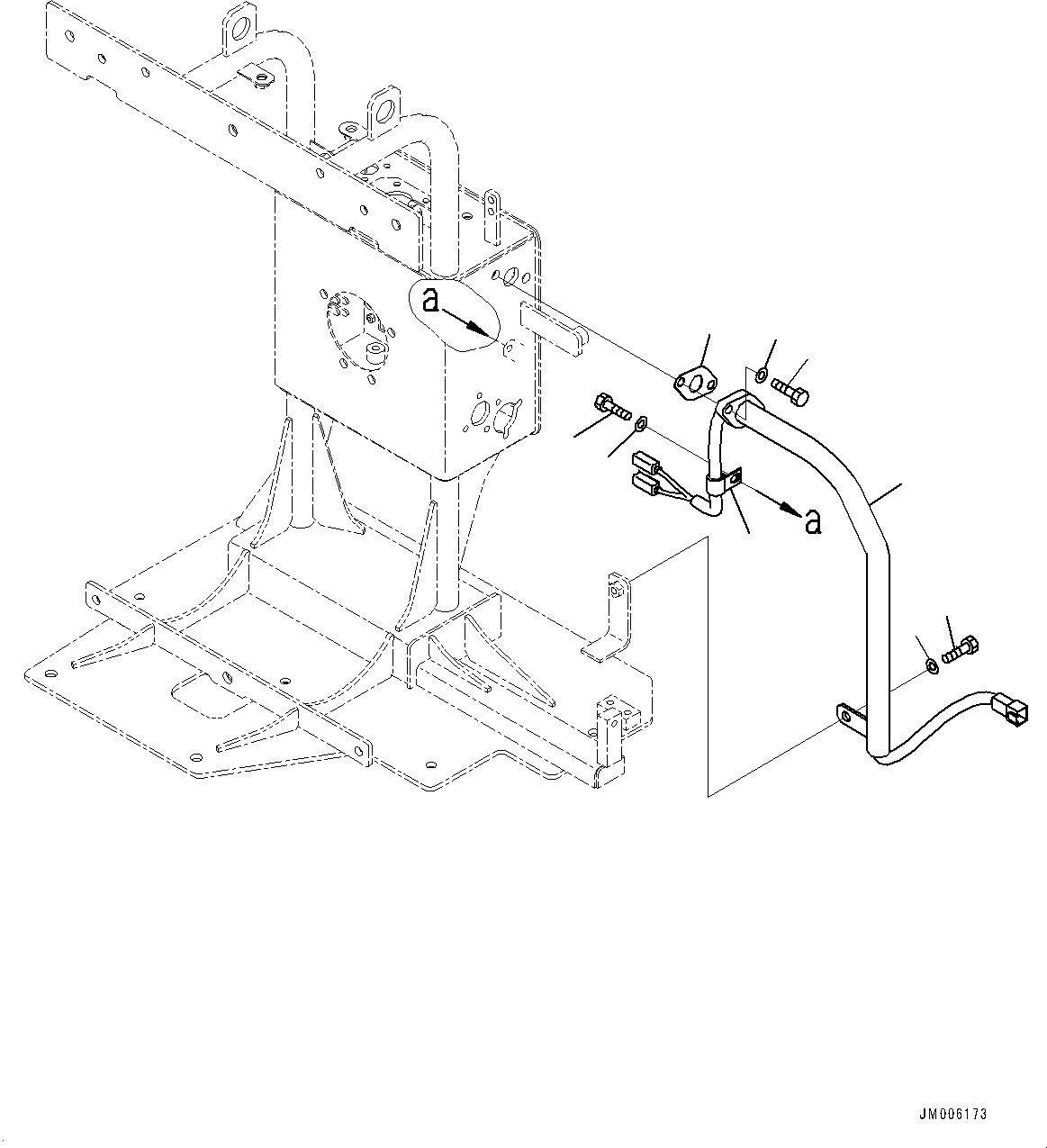 Жгут проводов 56B-06-51430 KOMATSU