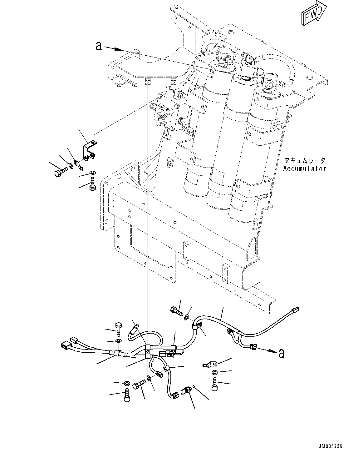 Жгут проводов 56B-06-51470 KOMATSU