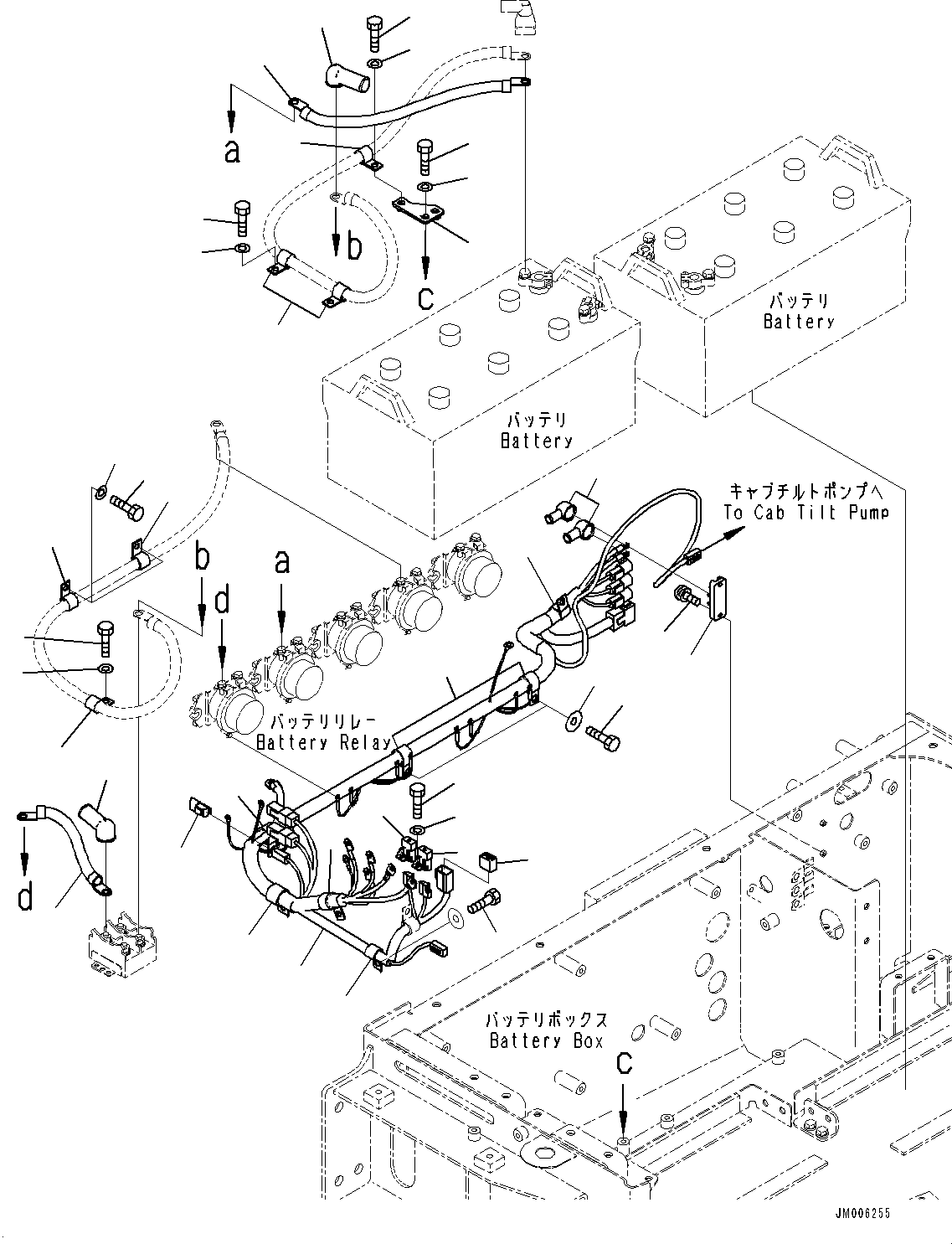 Жгут проводов 56B-06-57181 KOMATSU