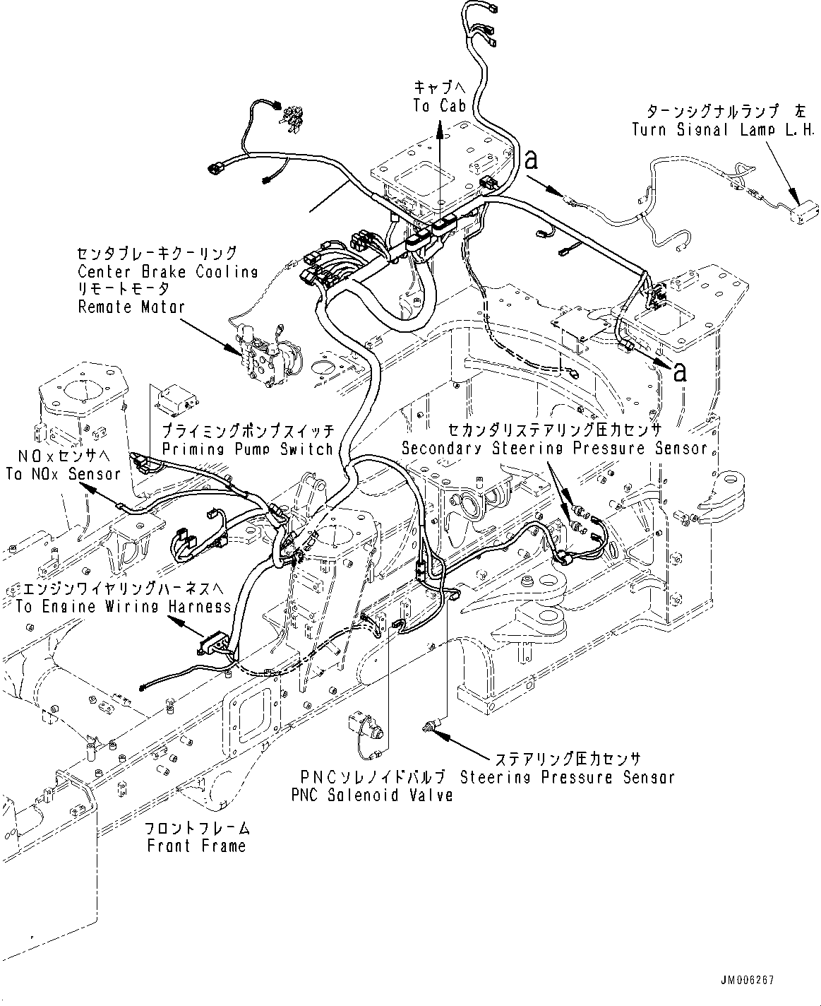 Жгут проводов 56B-06-51111 KOMATSU