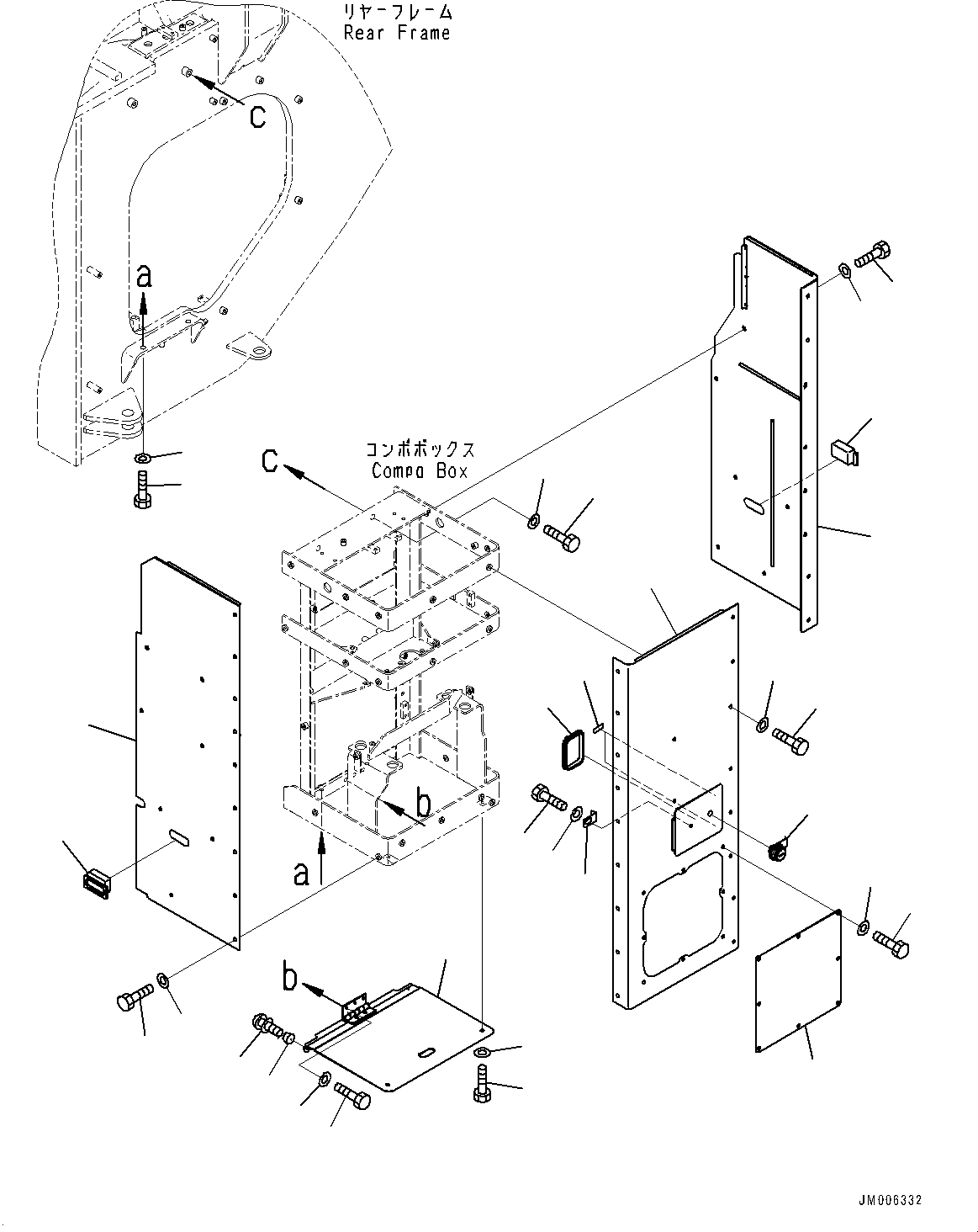 Петля сварная 426-43-39471 KOMATSU