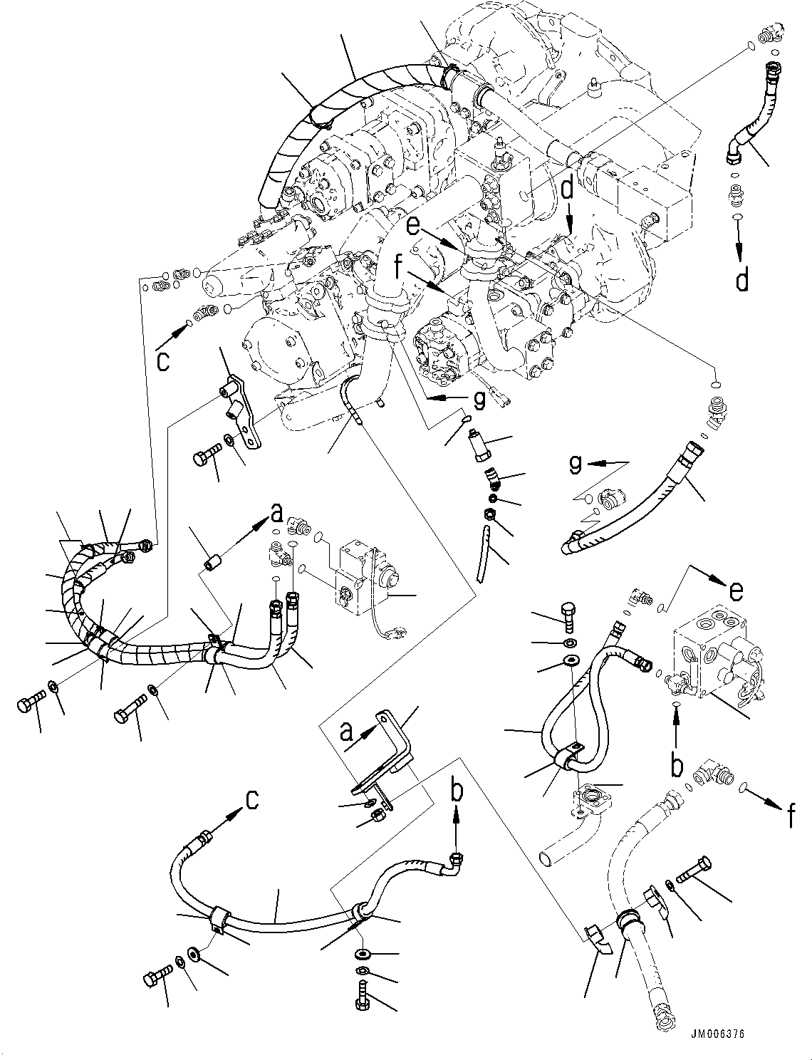 Соединение 56D-61-51250 KOMATSU
