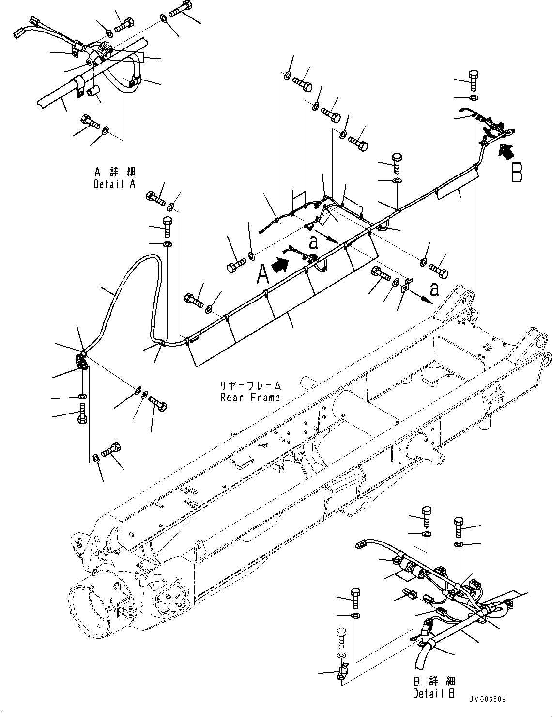 Жгут проводов 56B-06-51220 KOMATSU