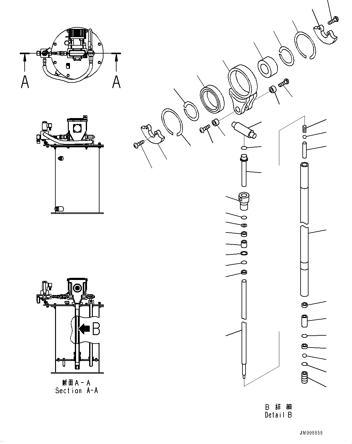 Трубка LI275022 KOMATSU