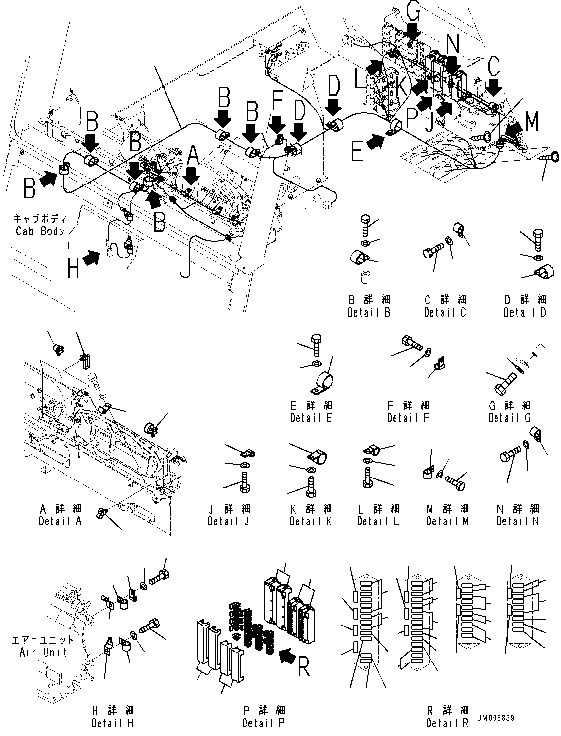 Жгут проводов 566-06-86416 KOMATSU