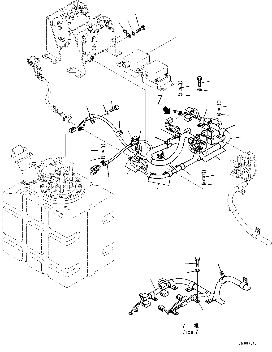 Жгут проводов 426-06-61760 KOMATSU