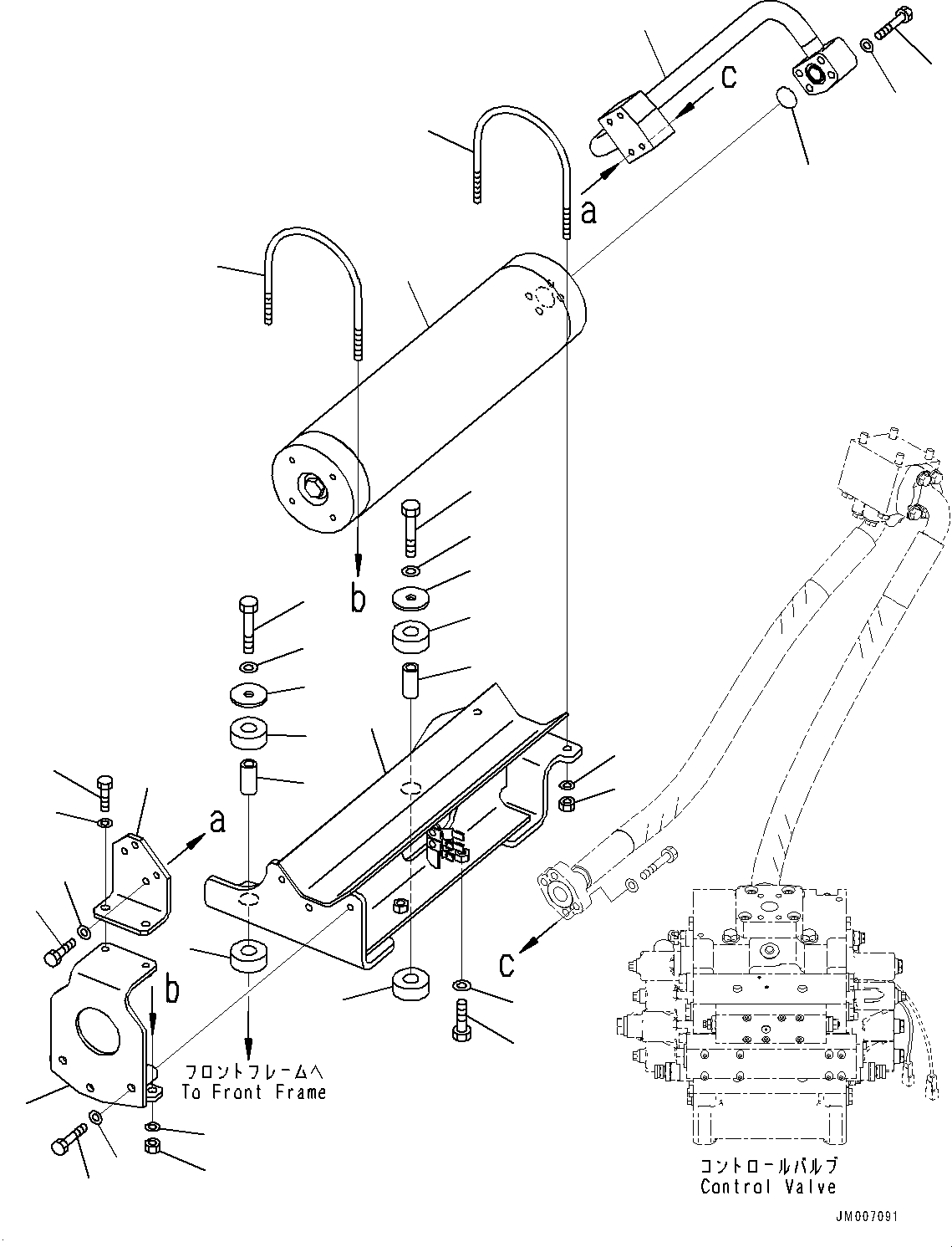 Трубка 426-62-65840 KOMATSU