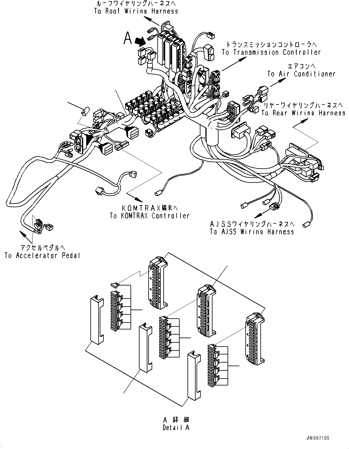 Жгут проводов 426-06-82710 KOMATSU