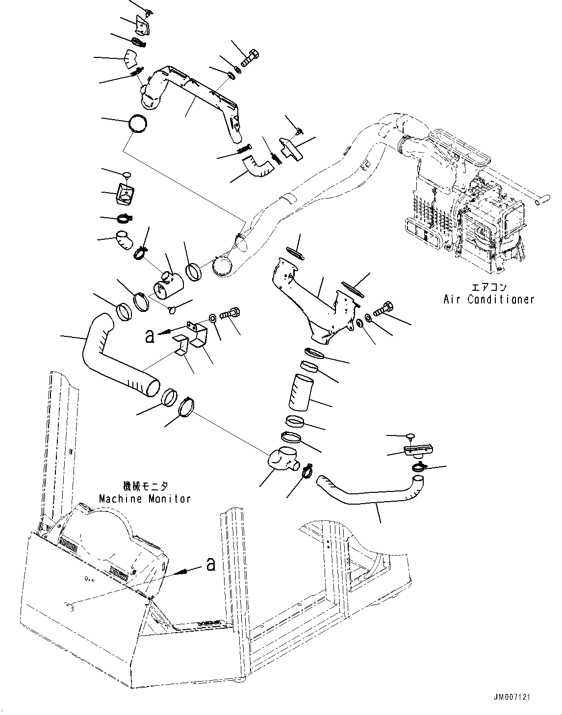 Шланг 426-07-52810 KOMATSU