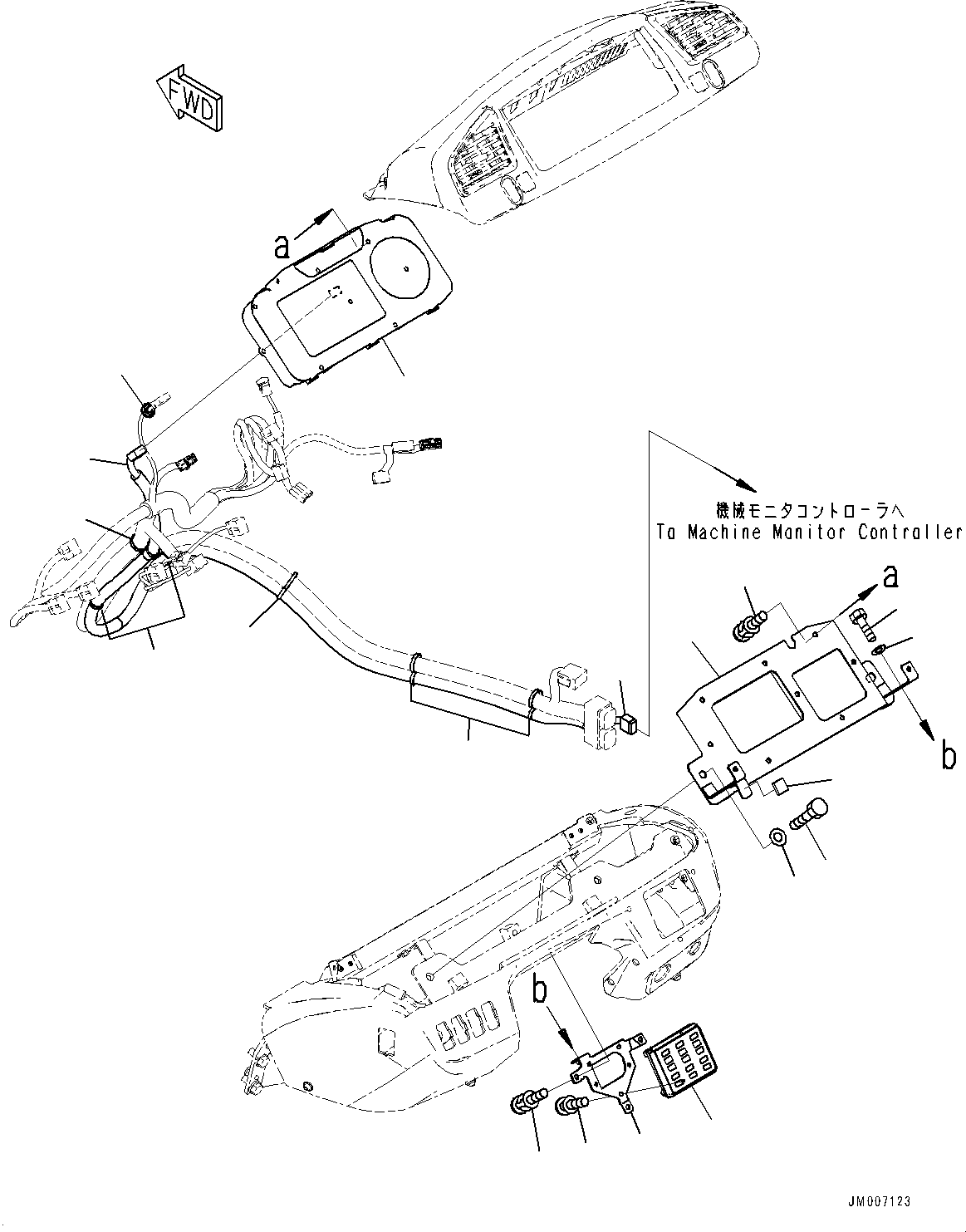 Жгут проводов 7831-47-8720 KOMATSU