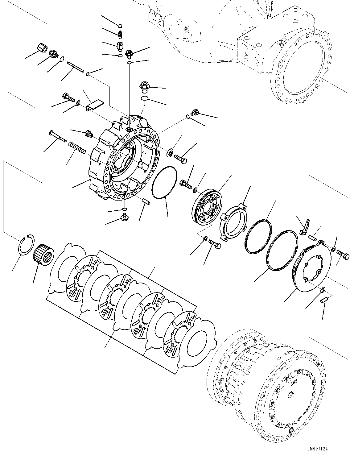 Housing, Brake 426-33-41270 KOMATSU