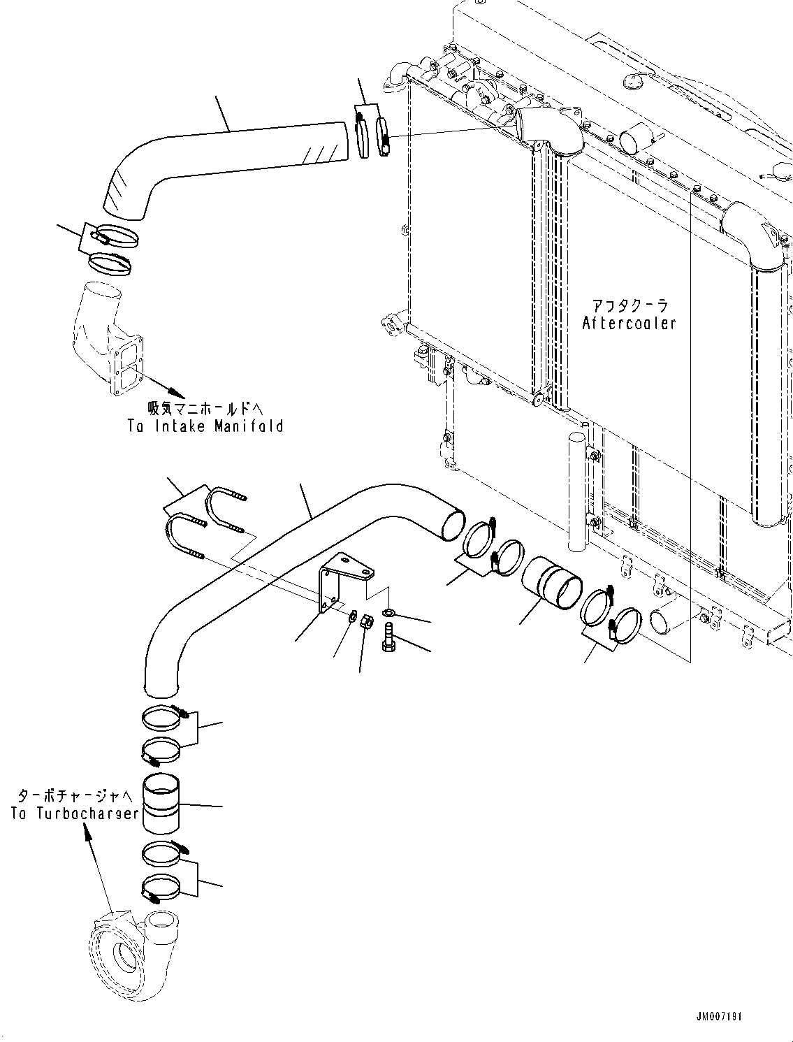 Шланг 426-03-65482 KOMATSU