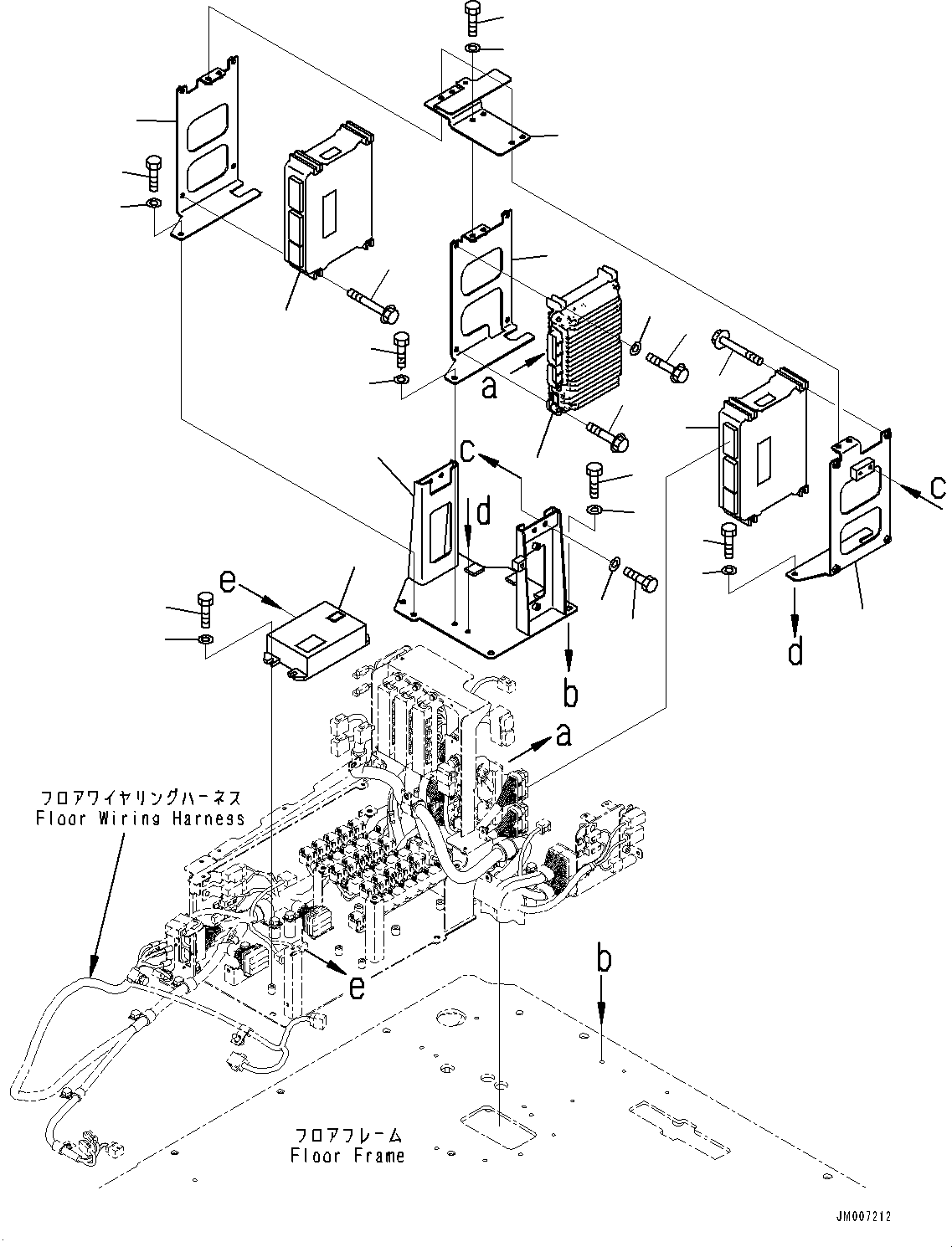 Controller, Work Equipment 7823-35-2000 KOMATSU