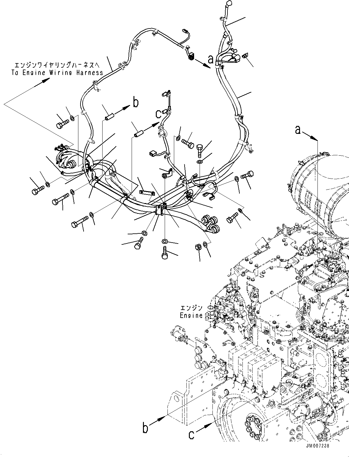 Жгут проводов 426-06-63271 KOMATSU