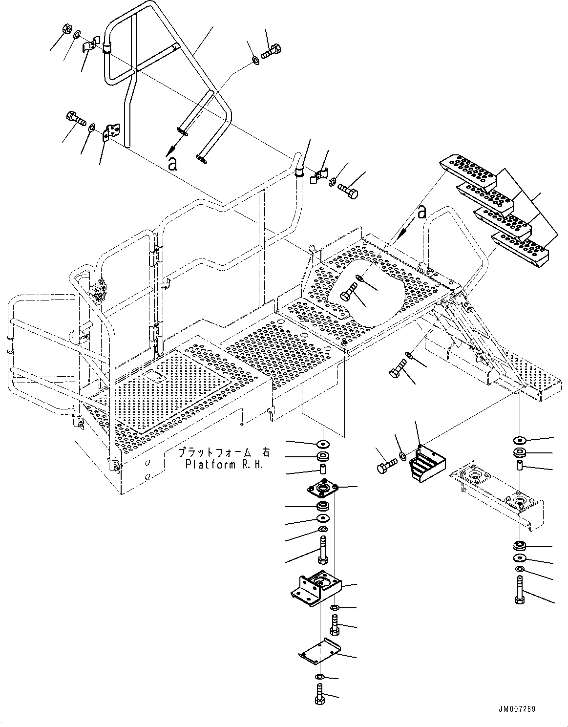Подножка 426-54-64971 KOMATSU
