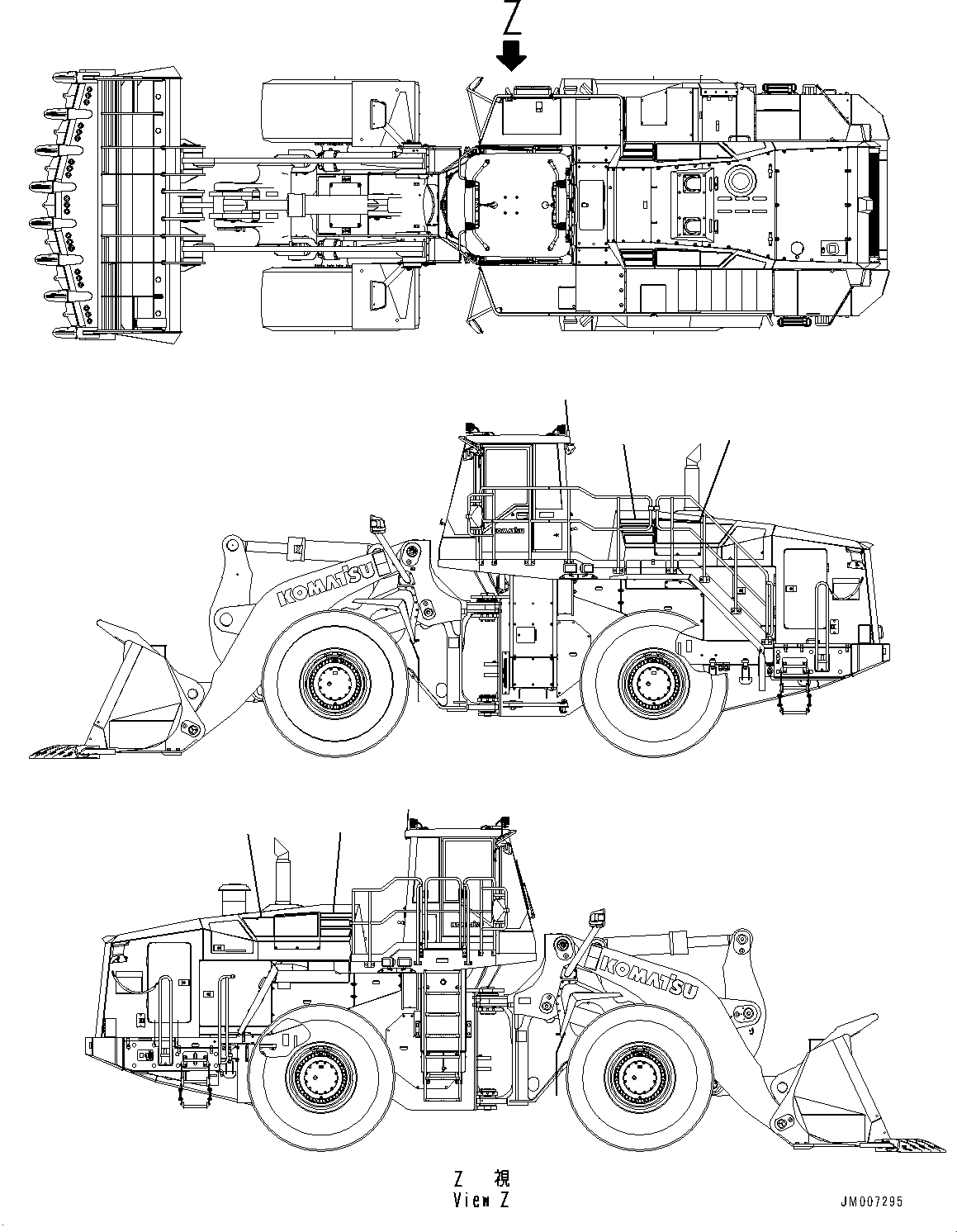 Plate, Stripe 426-93-62441 KOMATSU