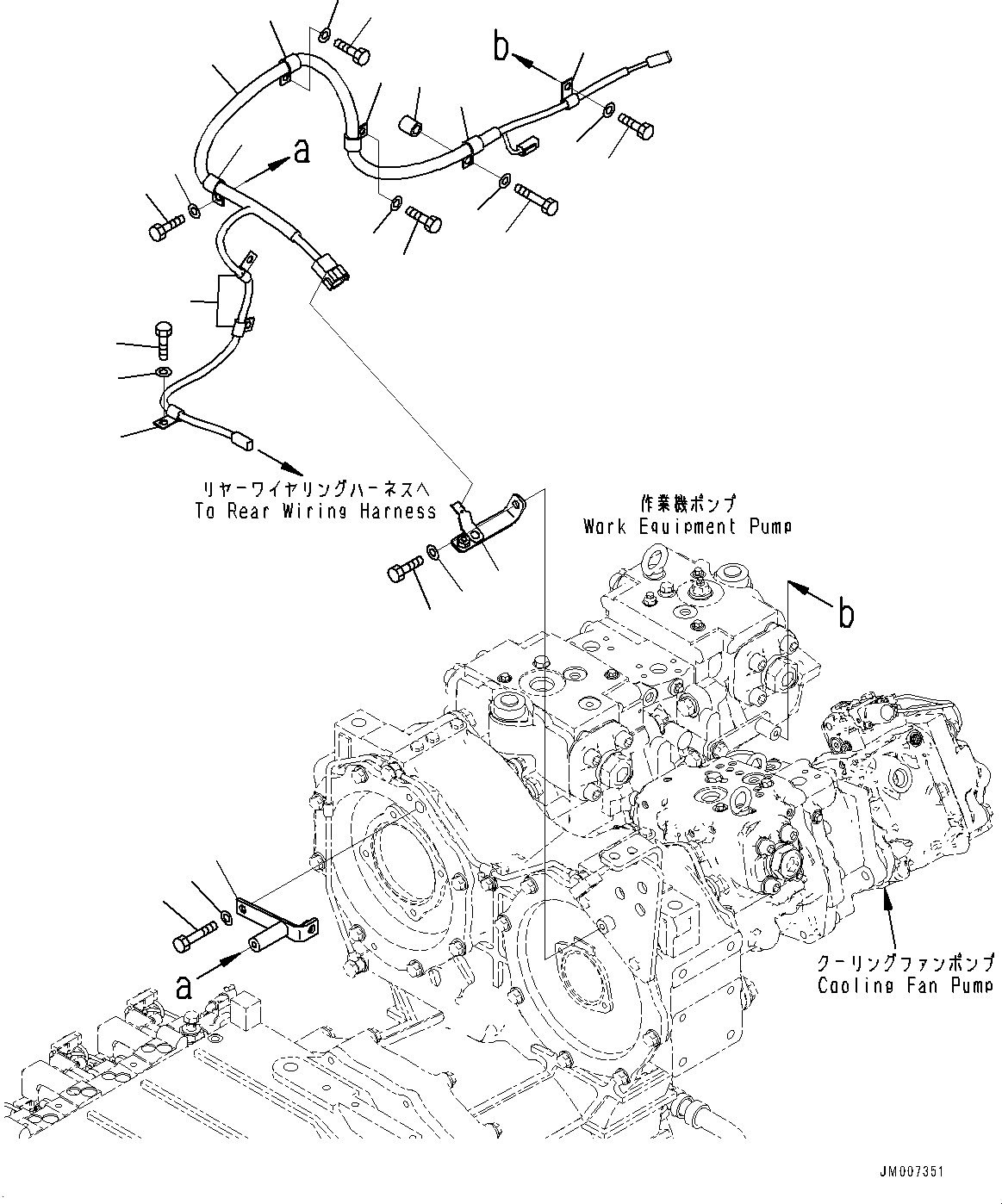 Жгут проводов 426-06-66680 KOMATSU