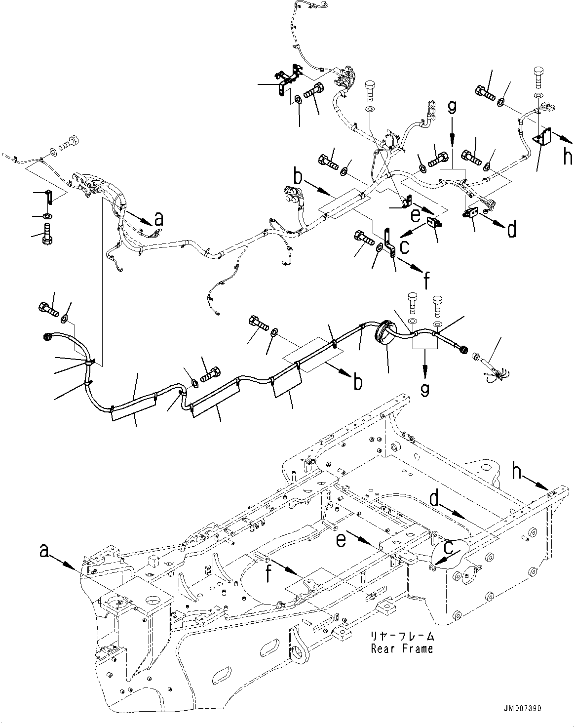 Жгут проводов 426-06-66670 KOMATSU