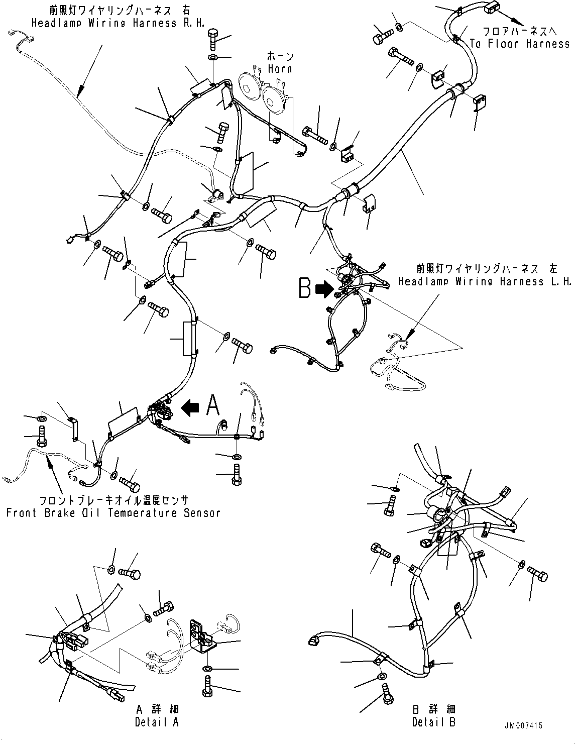 Жгут проводов 426-06-62230 KOMATSU