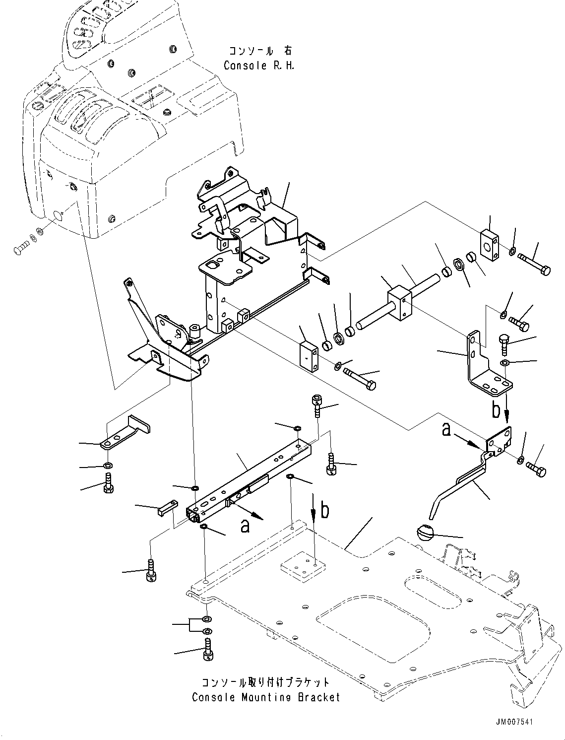 Bracket(Loader Control Unit,Bracket) (421-S33-6111) KOMATSU