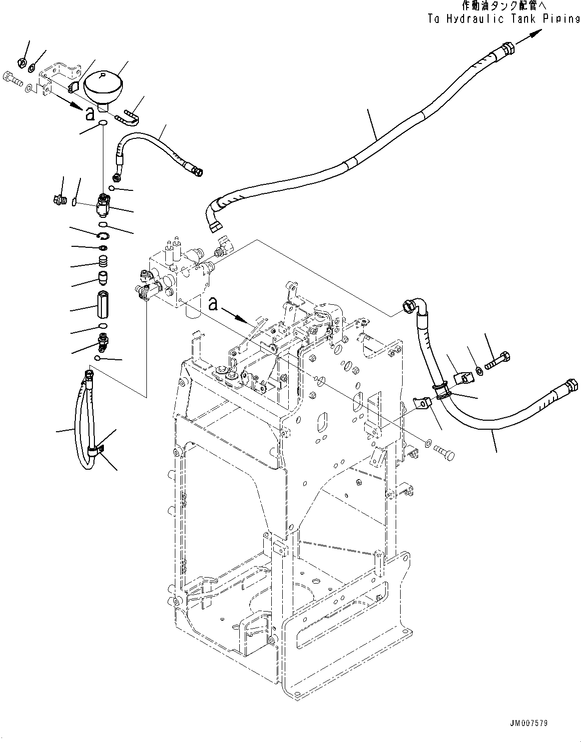 Шланг 425-43-58951 KOMATSU