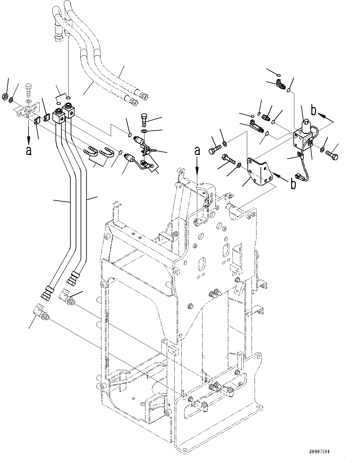 Трубка 425-43-51151 KOMATSU