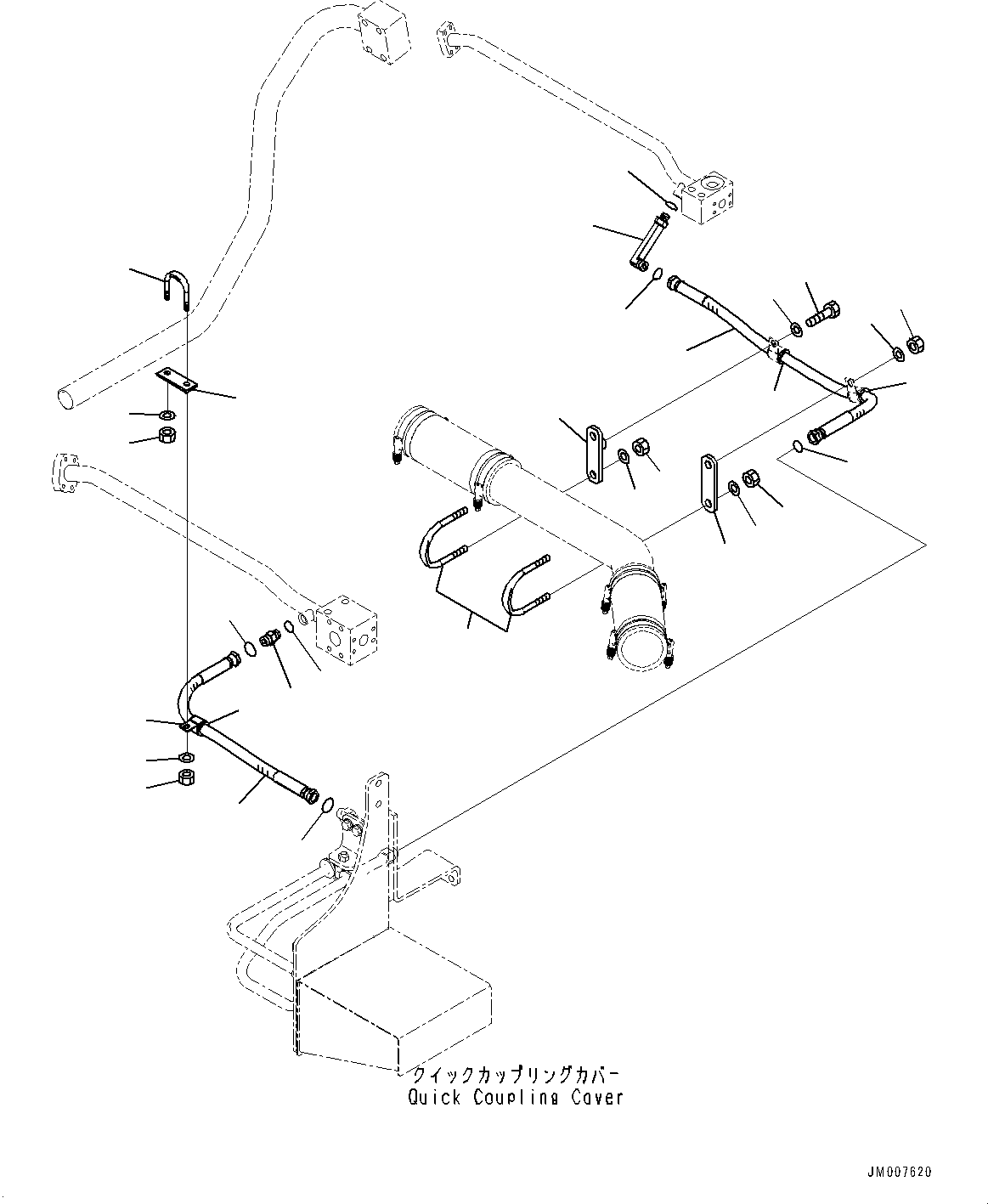Шланг 02756-004A9 KOMATSU