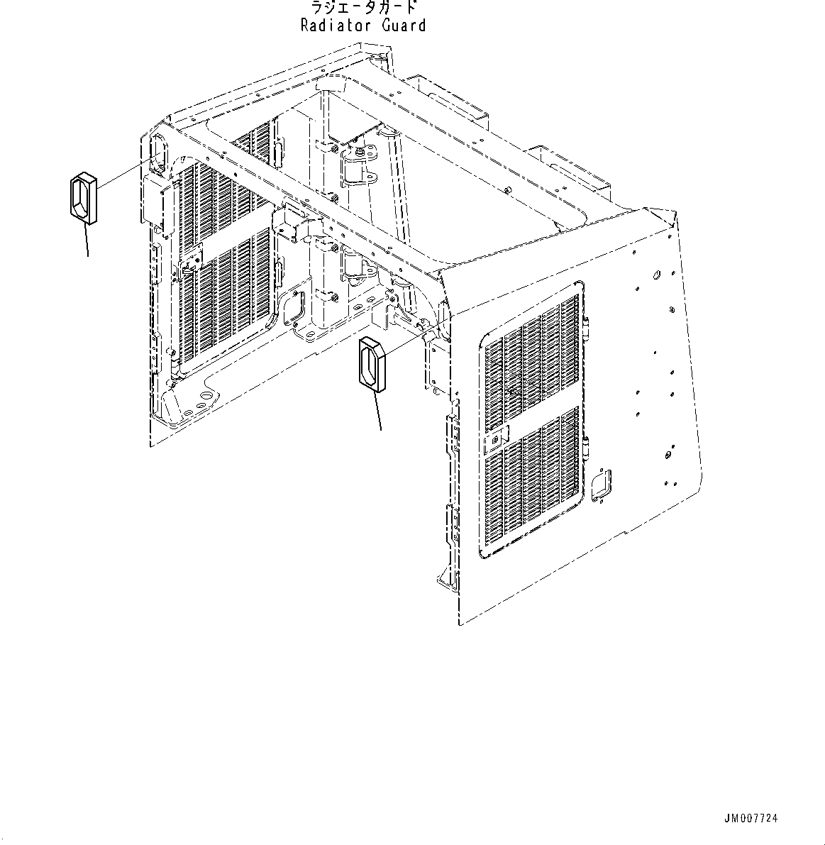 Резиновый элемент 426-54-68620 KOMATSU