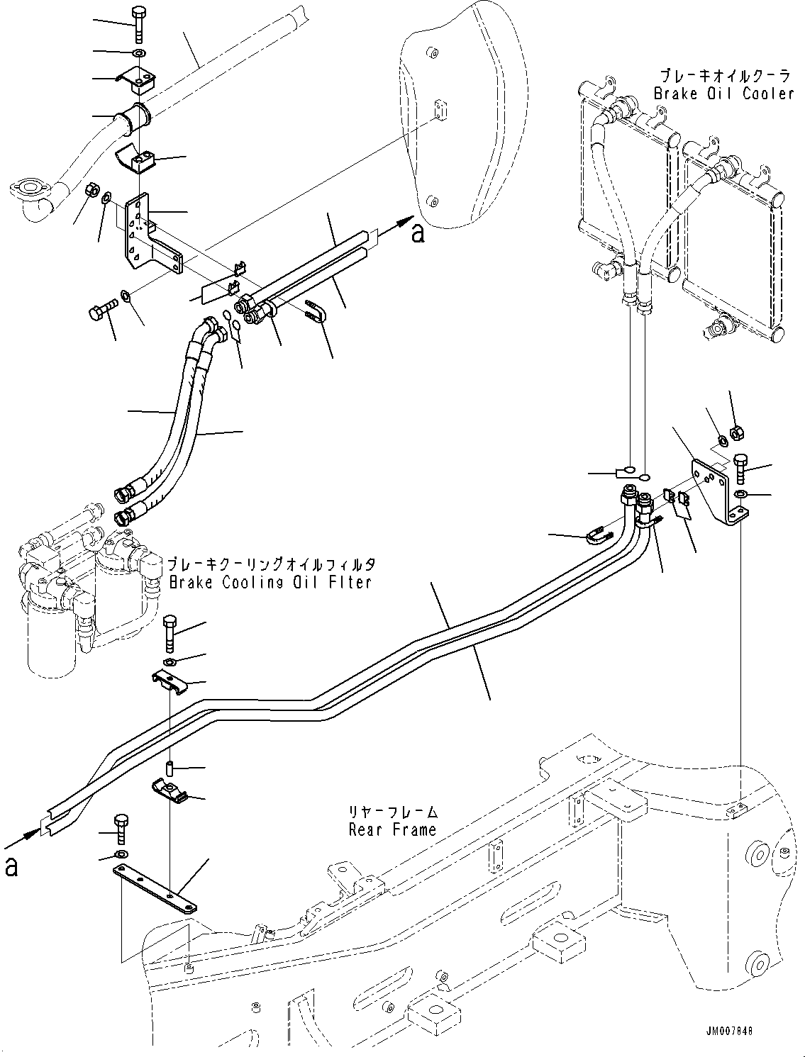 Трубка 426-43-67720 KOMATSU