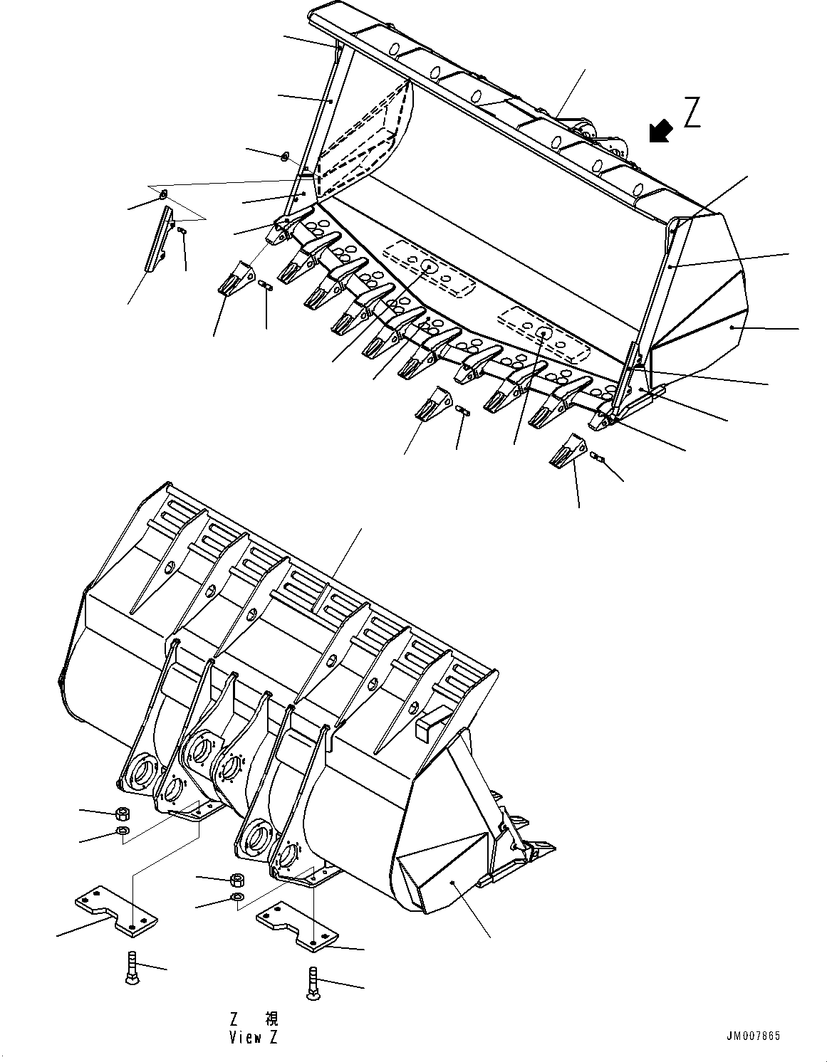 Bucket Assembly 426-819-5300 KOMATSU