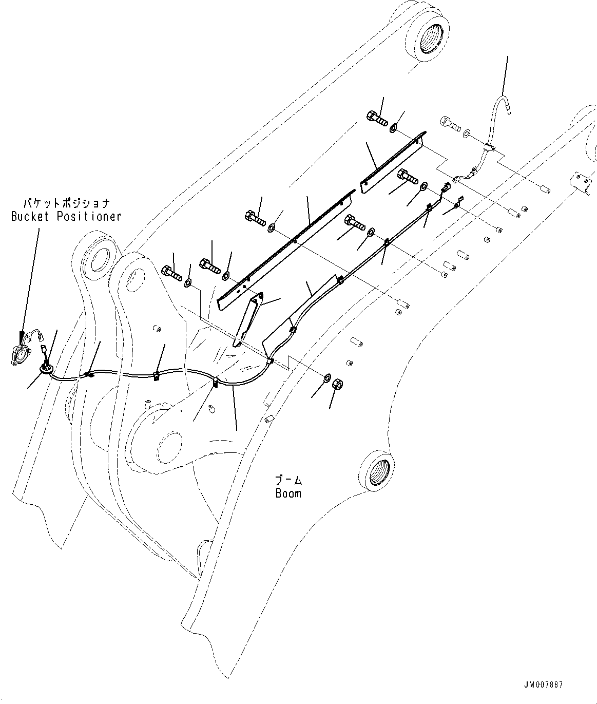 Wiring Harness(Front Wiring Harness,Wiring Harness) (425-06-52211) KOMATSU