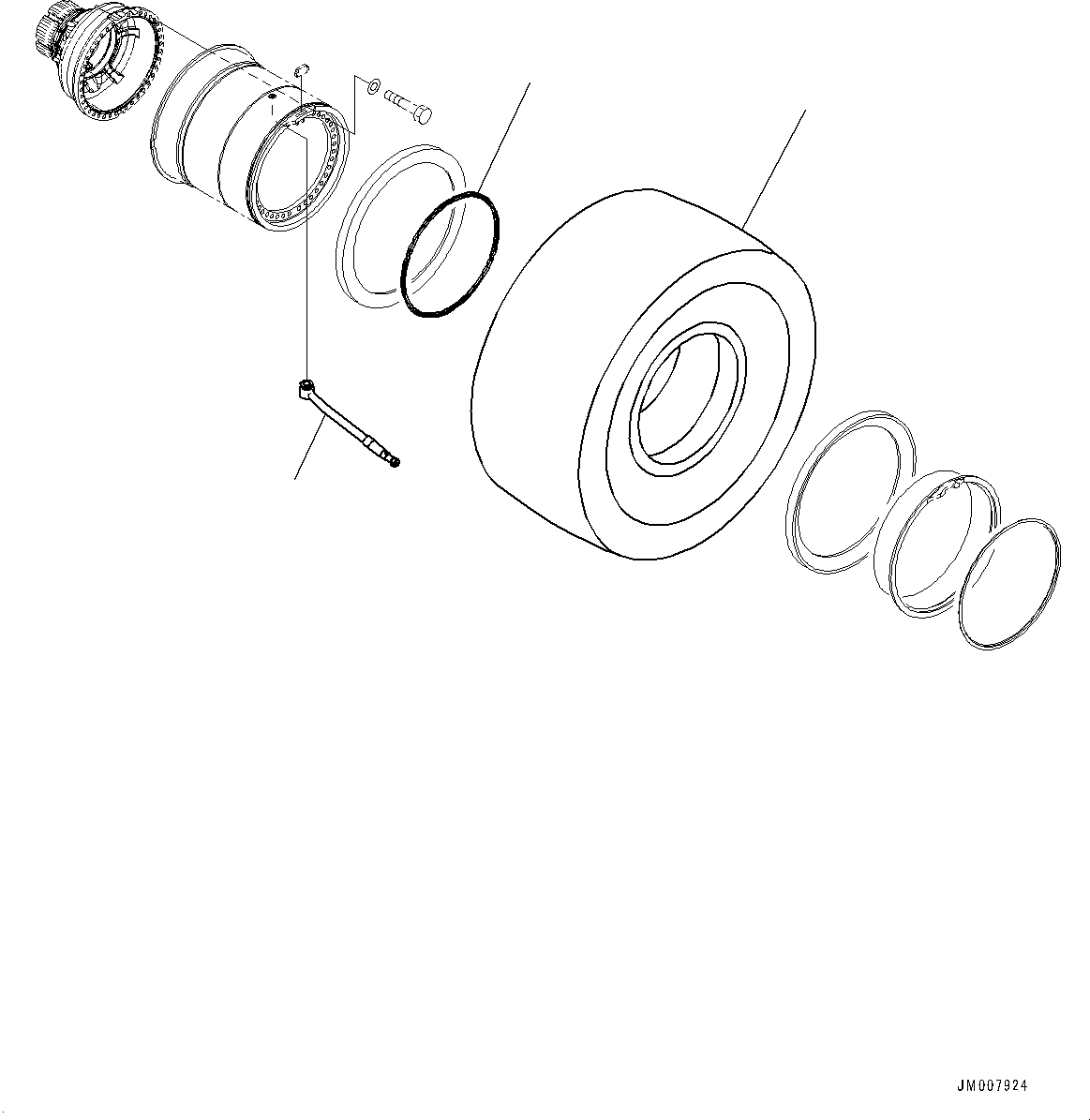 Клапан в сборе 426-30-63220 KOMATSU