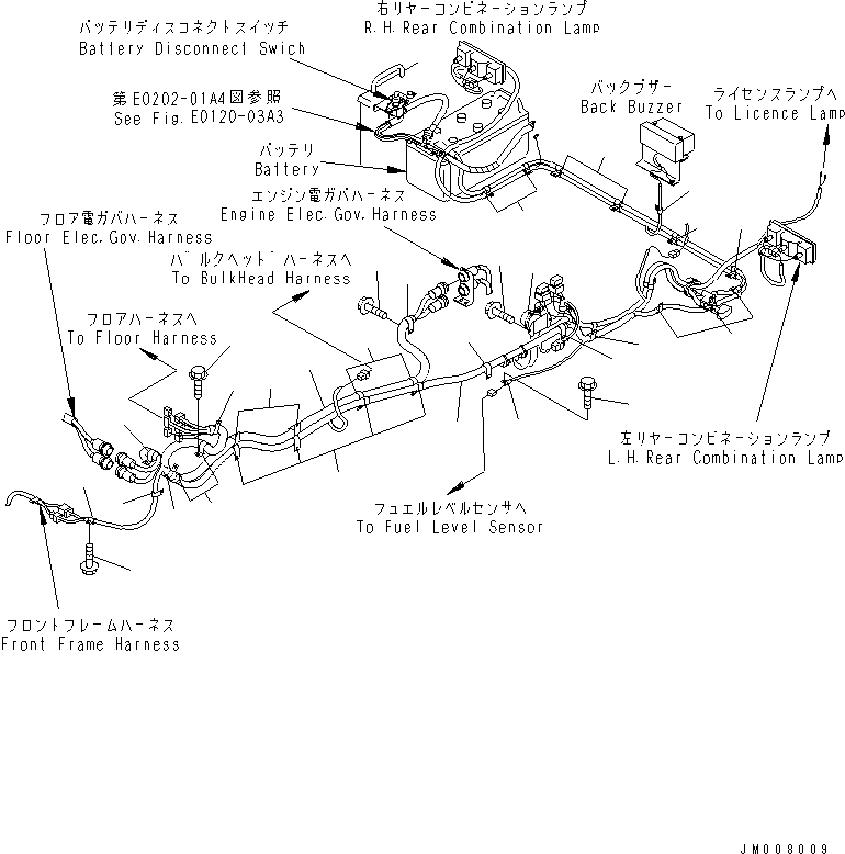 Жгут проводов 425-06-23220 KOMATSU