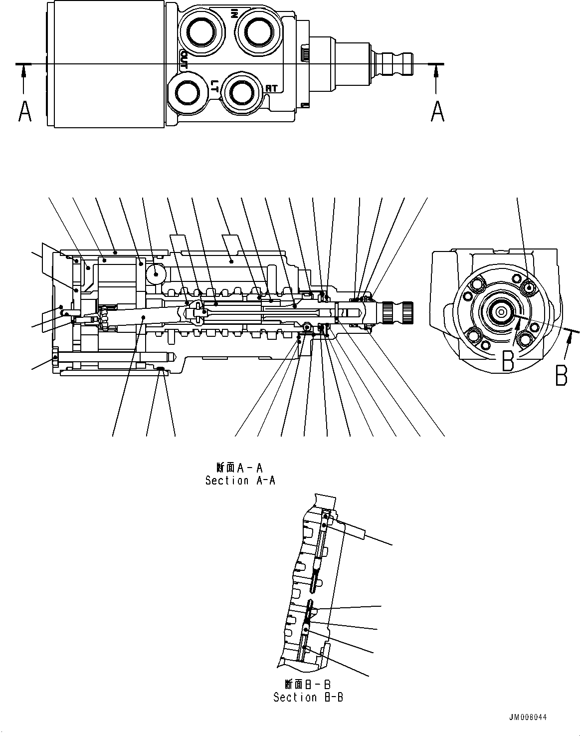 TORSION BAR ASS'Y 569-40-42610 KOMATSU